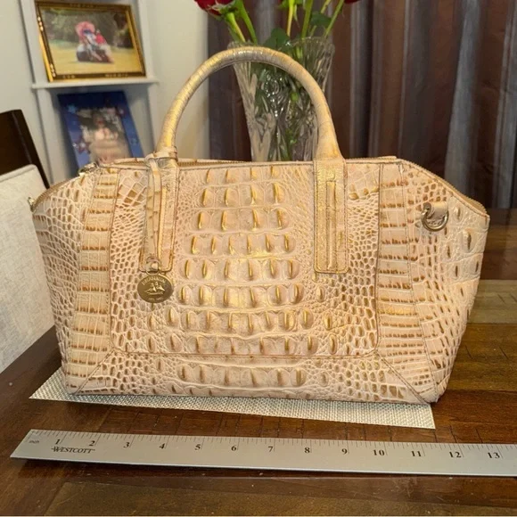 Brahmin Morgan Medium Satchel Bag - Picture 7 of 10